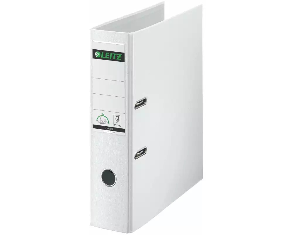 Leitz Ordner Swiss Edition 180°, 8 cm, A4, Weiss