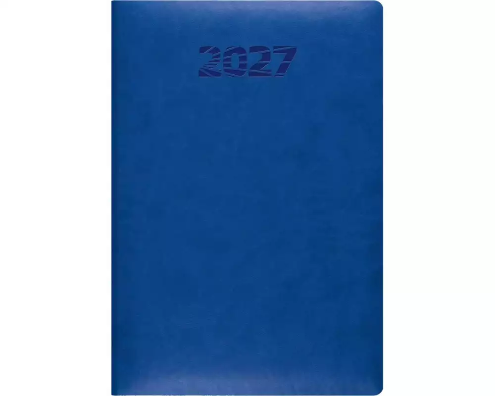 Simplex Tagesagenda Simply Flex 2027 1T/1S, 148 x 208 mm, Blau