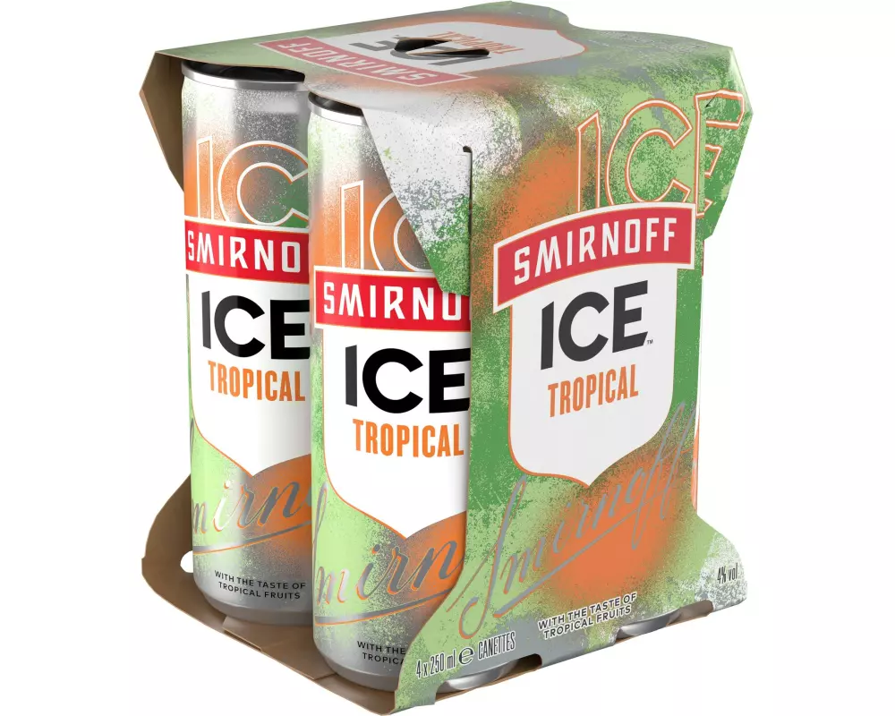 Smirnoff Ice Tropical 4 x 0.25 l
