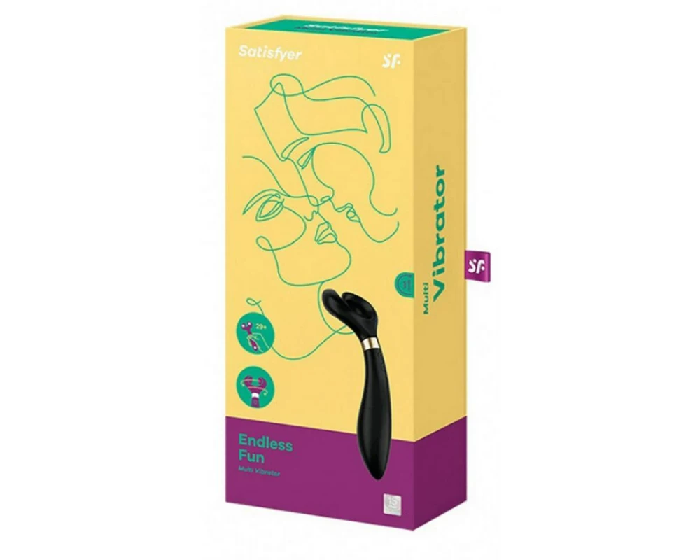 Satisfyer Vibrator Endless Fun schwarz