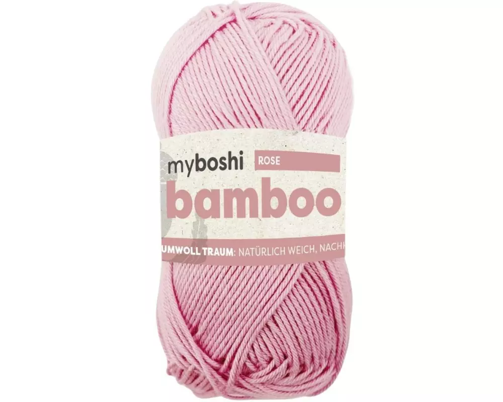 myBoshi Wolle Bamboo rose