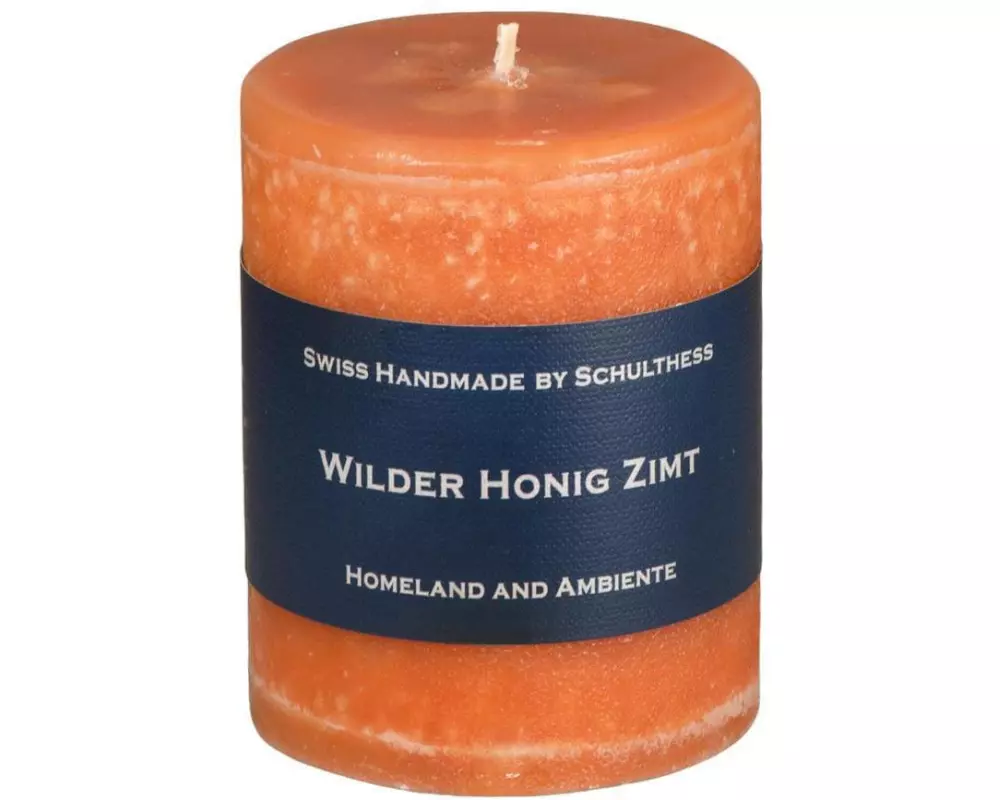 Schulthess Kerzen Duftkerze Wilder Honig Zimt 8 cm
