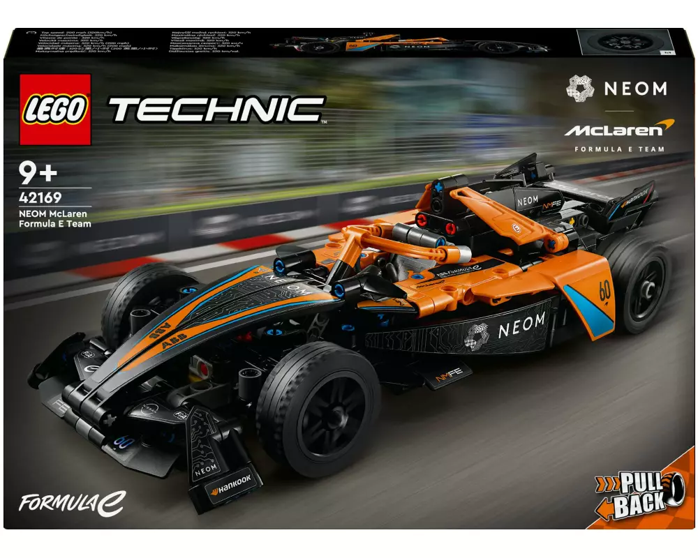 LEGO® Technic NEOM McLaren Formula E Race Car 42169
