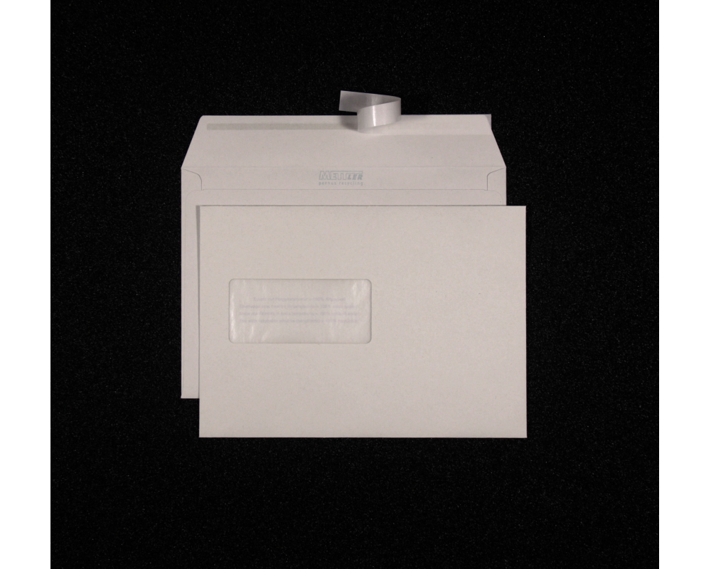 METTLER Couvert Fenster links C5 8045 100g, recycling 500 Stk.
