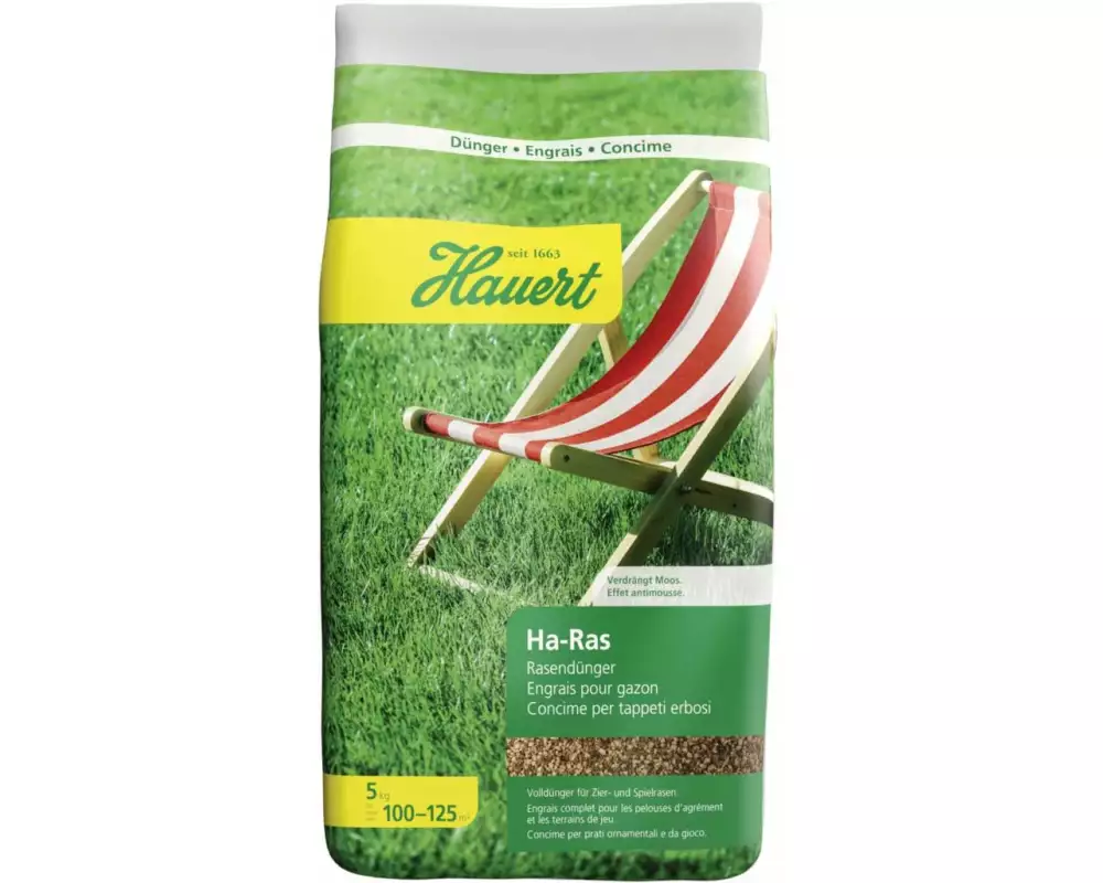 Hauert Rasendünger Ha-Ras, 5 kg