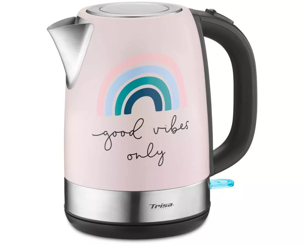 Trisa Wasserkocher Good Vibes 1.7 l, Rosa