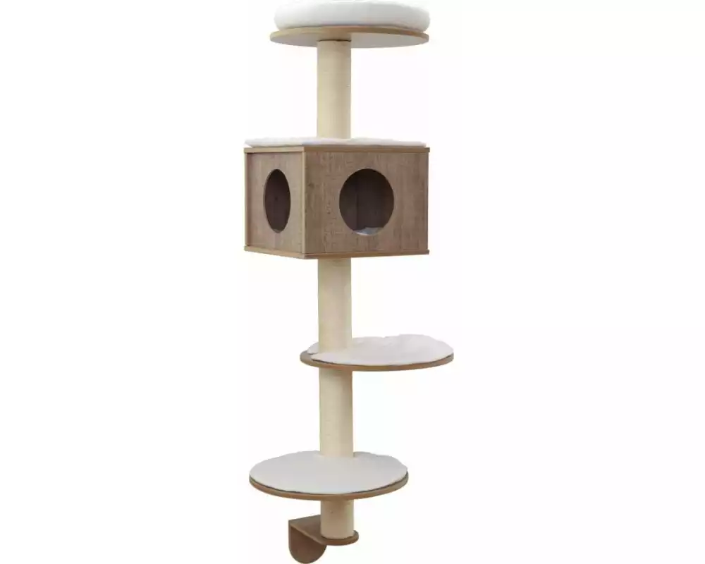 Kerbl Kratzbaum Dinari 167 cm, Braun/Weiss