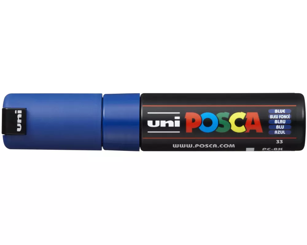 Uni Permanent-Marker Posca 8 mm Blau