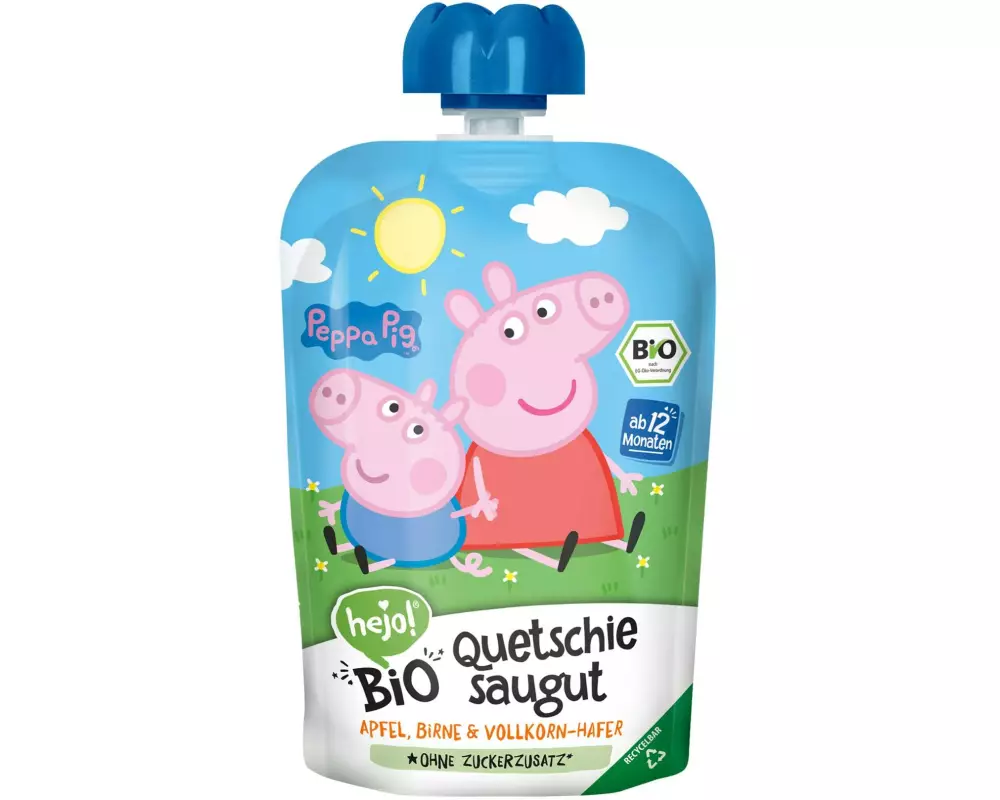 hejo! Quetschbeutel Peppa Pig 100 g