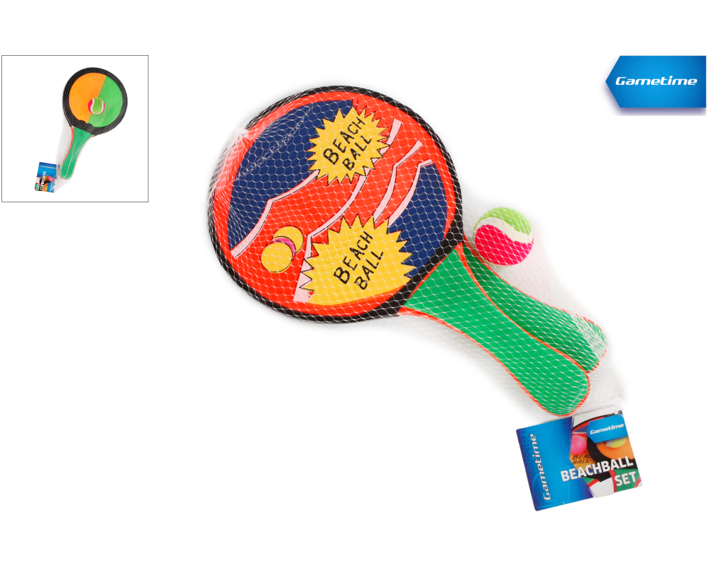 ROOST Gametime Beachballset 720101 2 Bälle 34x20cm