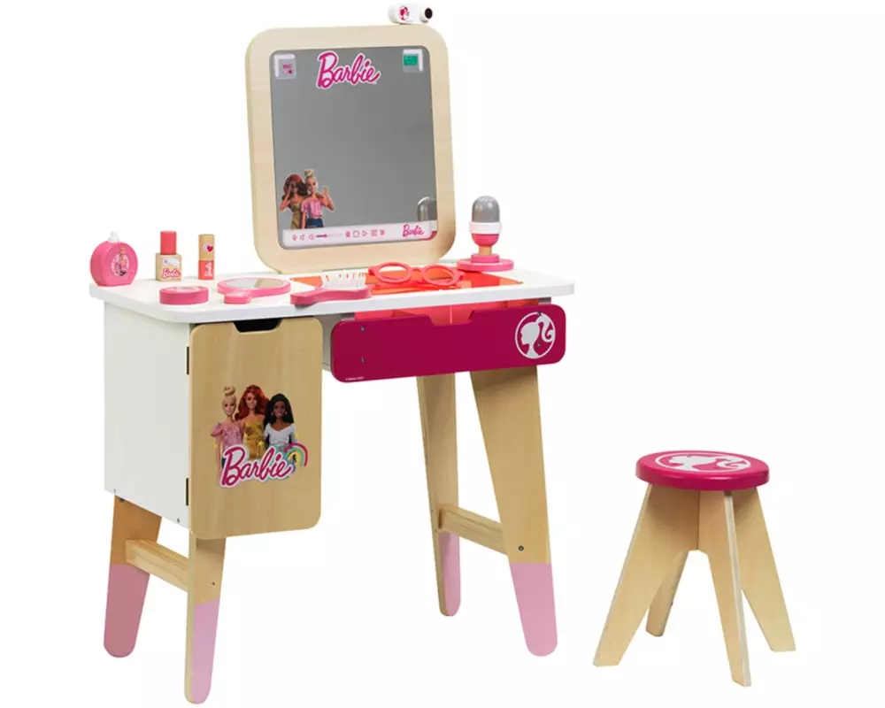 Klein-Toys Barbie – Schminktisch und Vlogger Studio