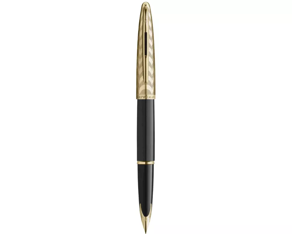 WATERMAN Füllfederhalter Carene Opera Multi Plattform F, Schwarz/Gold