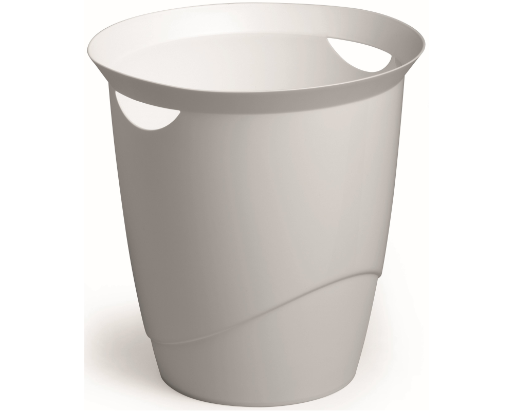 DURABLE Papierkorb Trend 1701710010 16L, weiss