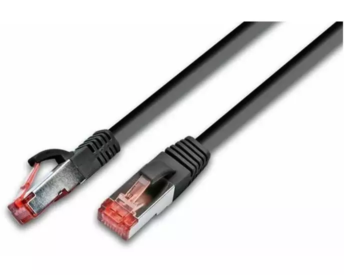 Wirewin Patchkabel RJ-45 - RJ-45, Cat 6, S/FTP, 20 m, Schwarz