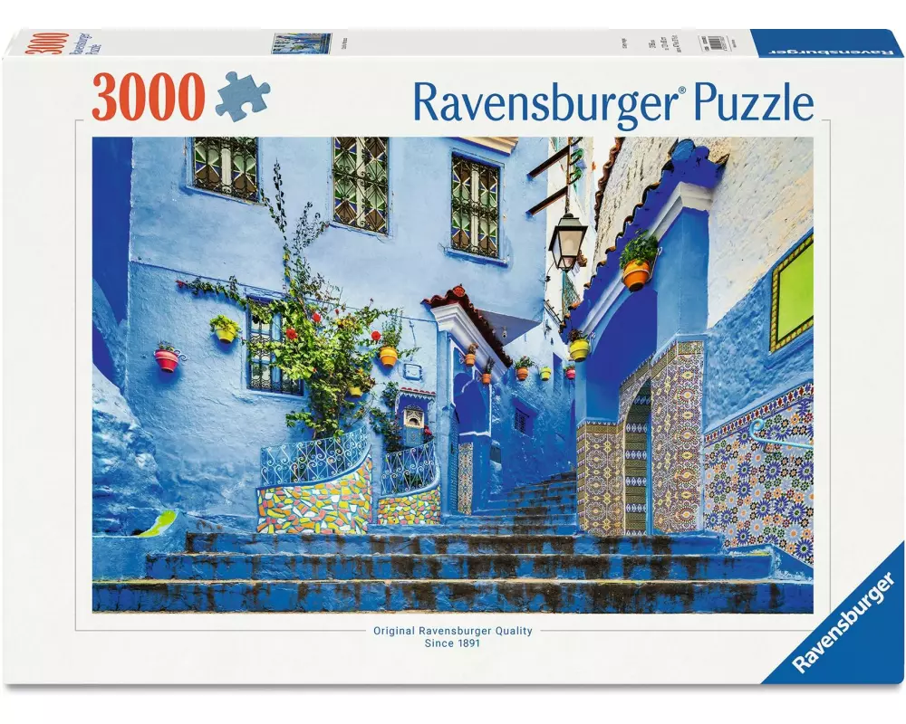 Ravensburger Puzzle Marokko in Blau 3000 Teile