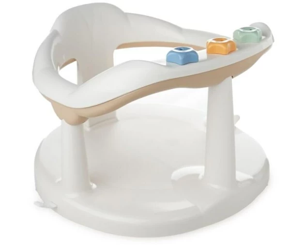 Thermobaby Badewannensitz Aquababy Braun/Weiss