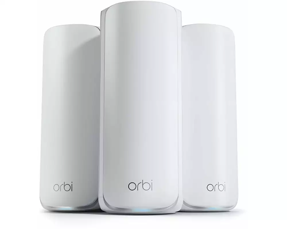 Netgear Mesh-Satellit Orbi 773 3-Set, Weiss