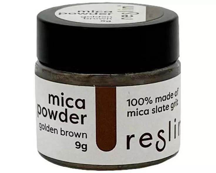 Reslin Mica Pulver 9g Braun