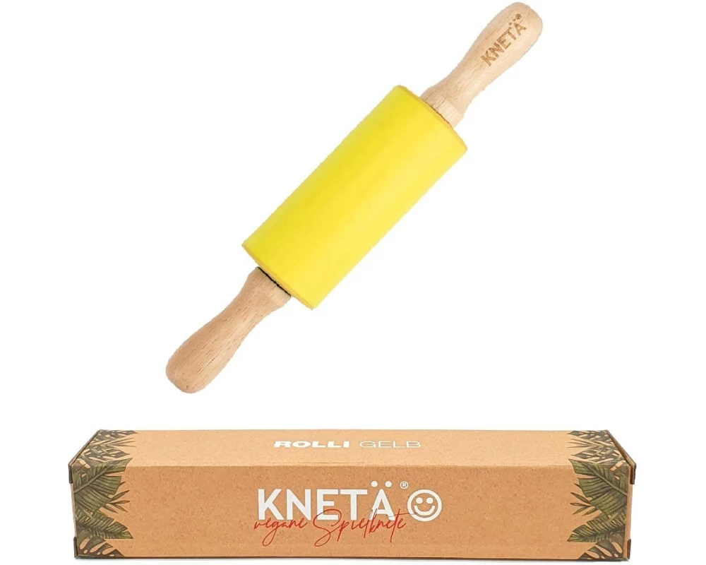 KNETÄ Silikonrolli Gelb