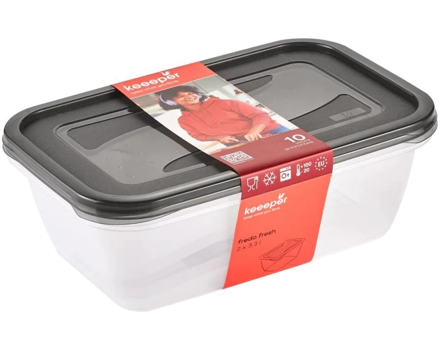 keeeper Fredo fresh 3.3 l, Transparent/Grau