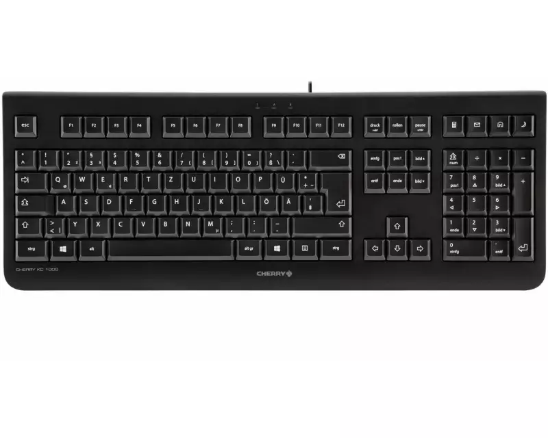 Cherry Tastatur KC 1000 Schwarz