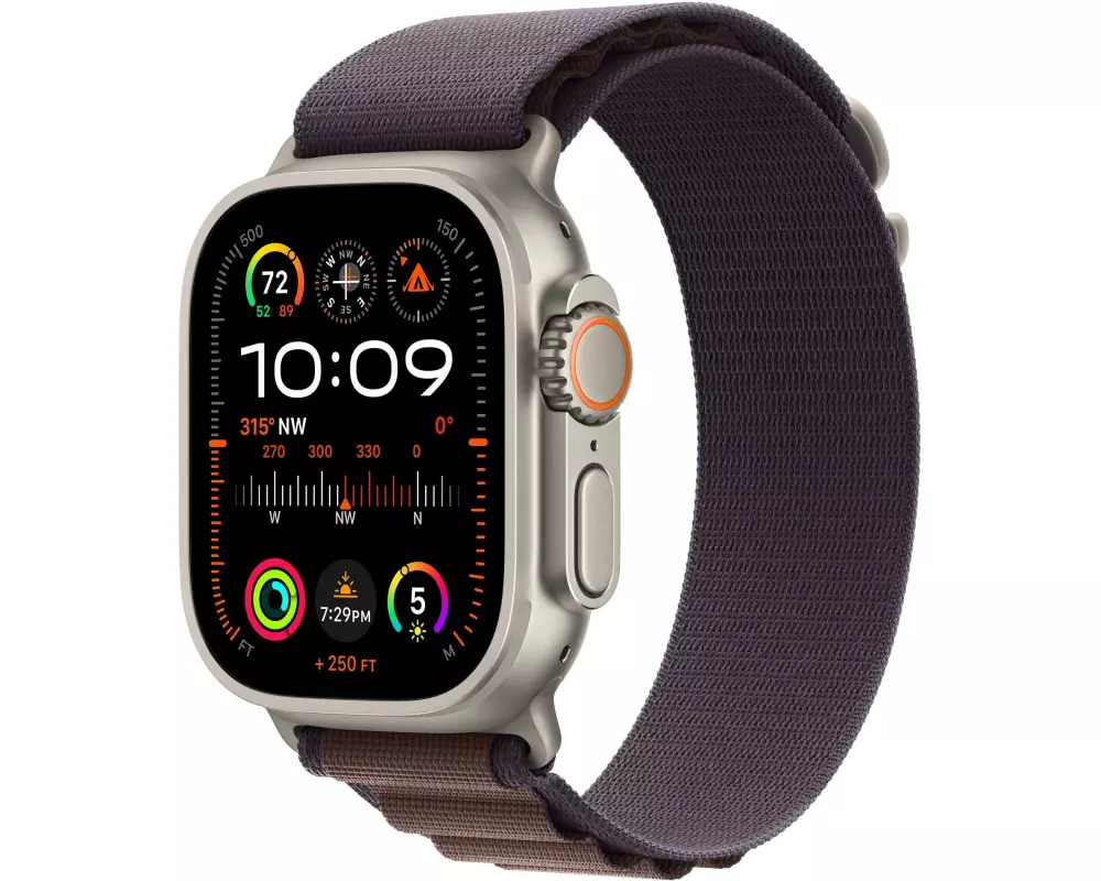 Apple Watch Ultra 2 Alpine Loop Indigo Large