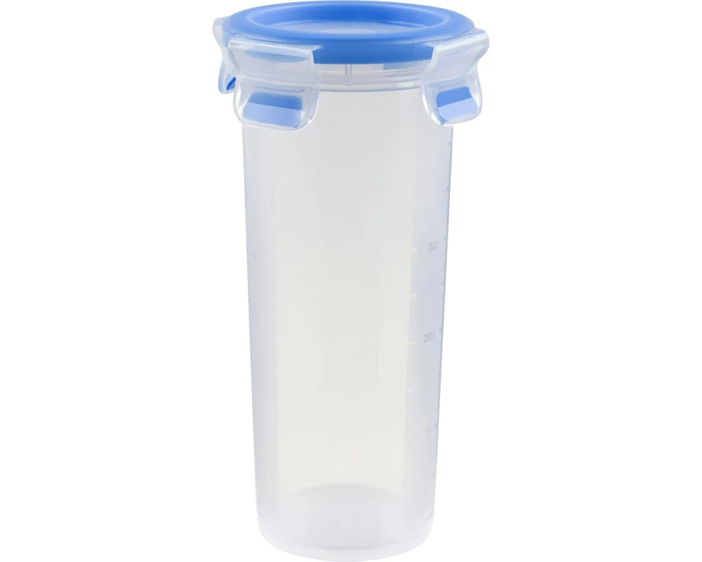 Emsa Vorratsbehälter Clip& Close 0.5 l, Blau/Transparent