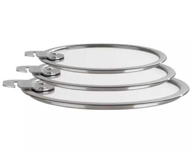 Cristel Pfannendeckel Strate 16 cm/18 cm/20 cm, Transparent