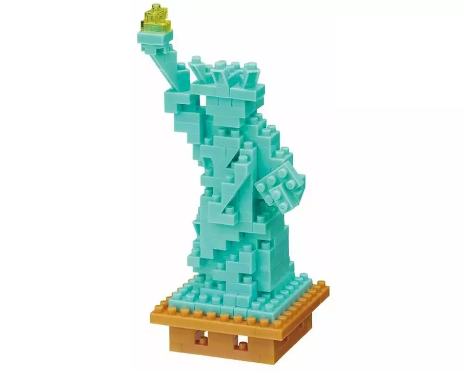 Nanoblock Mini Collection Statue of Liberty Level 3