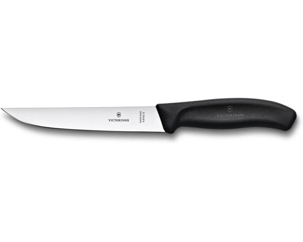 Victorinox Tranchiermesser Swiss Classic Schwarz, 15 cm