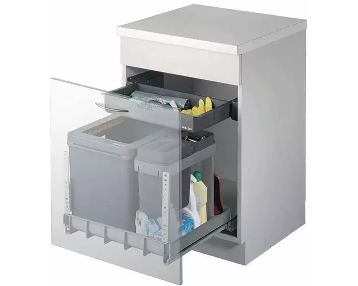 Müllex Abfalleimer BOXX 55/60-R Bio