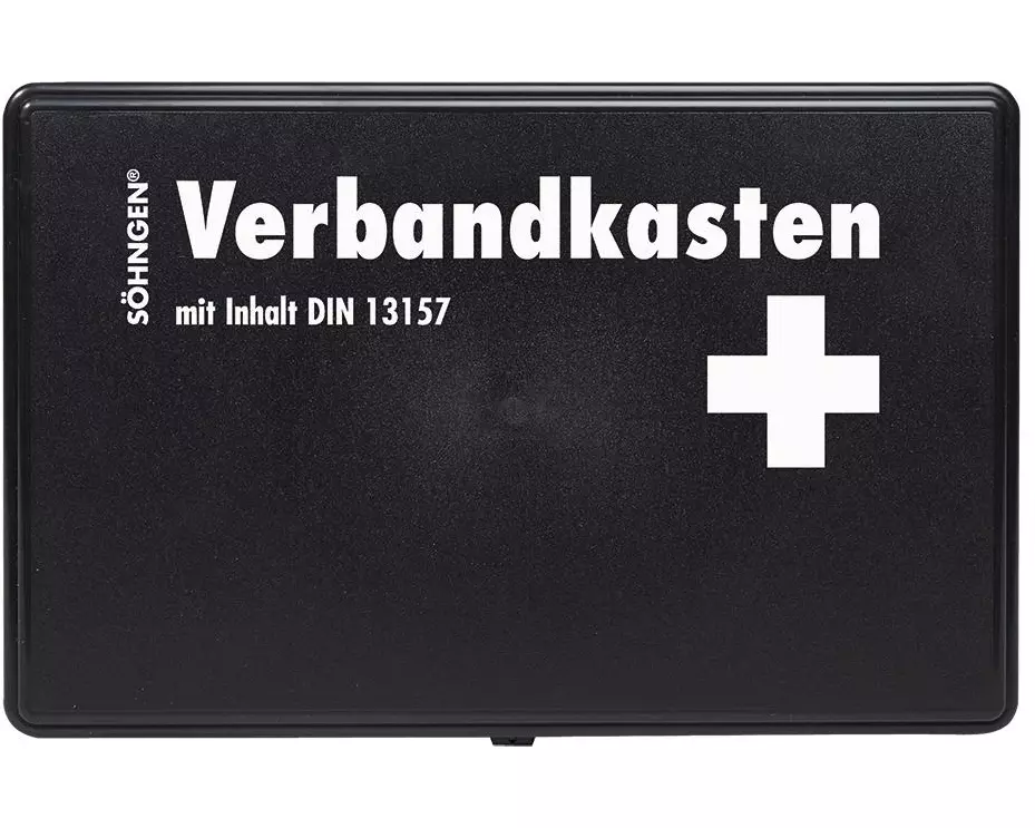 SÖHNGEN Erste-Hilfe-Set KIEL DIN 13157, Schwarz
