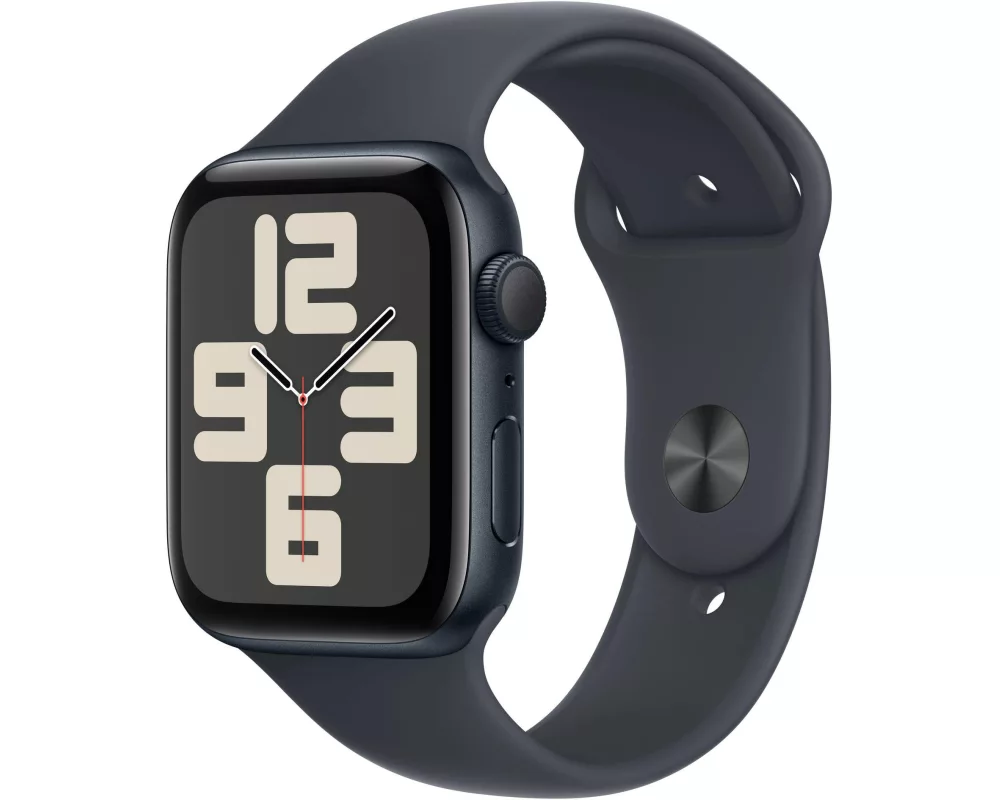 Apple Watch SE 2 44 mm GPS Alu Sport Mitternacht M/L