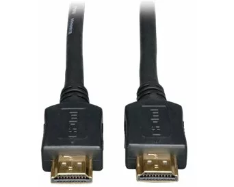 EATON TRIPPLITE High-Speed HDMI Cable, Digital Video with Audio, UHD, 4K, M/M, Black, 16ft. 4.88m