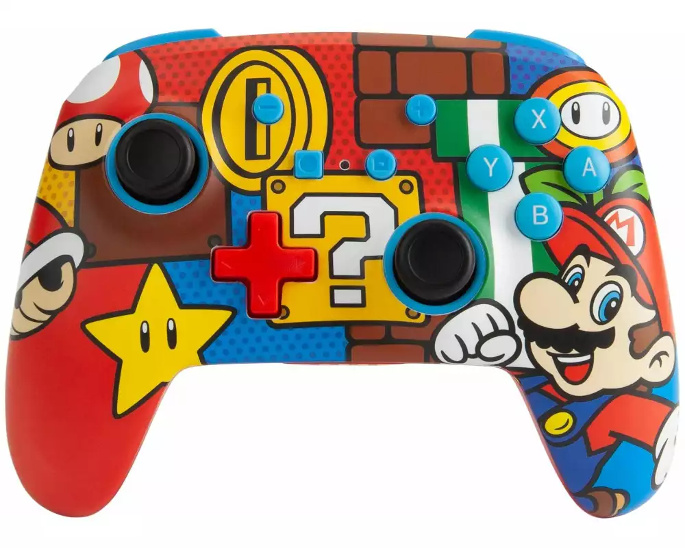 Power A Verbesserter kabelloser Controller – Mario Pop