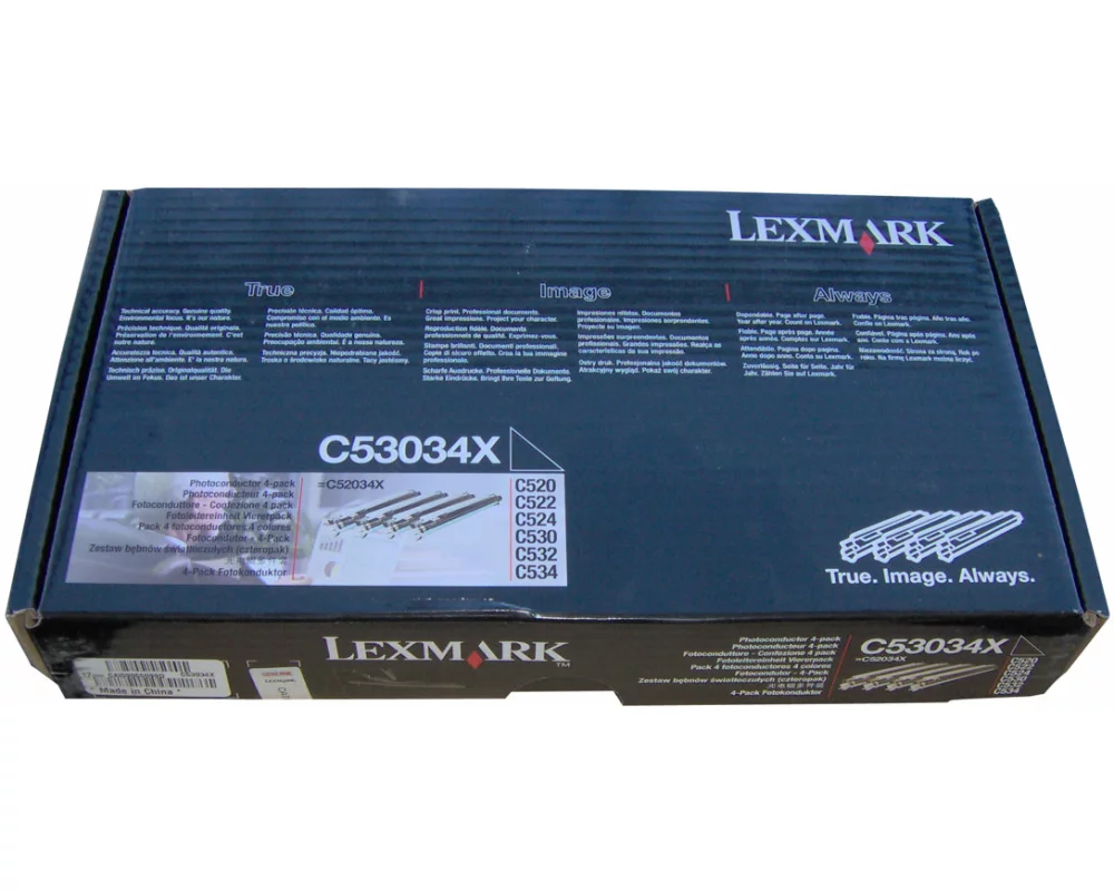 Lexmark C52x, C53x Imaging Unit color Std Capacity 20.000 pages 4x