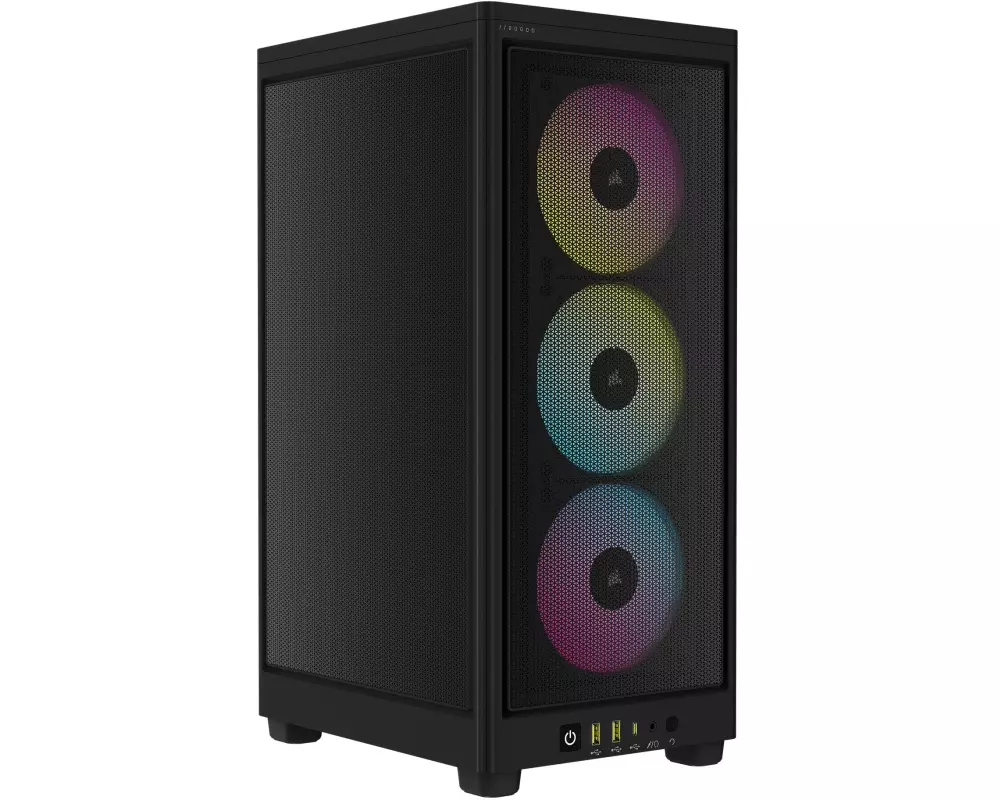 Corsair PC-Gehäuse iCUE 2000D RGB Airflow Schwarz