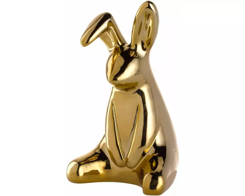 Leonardo Aufsteller Hase Lola 24.8 cm, Gold