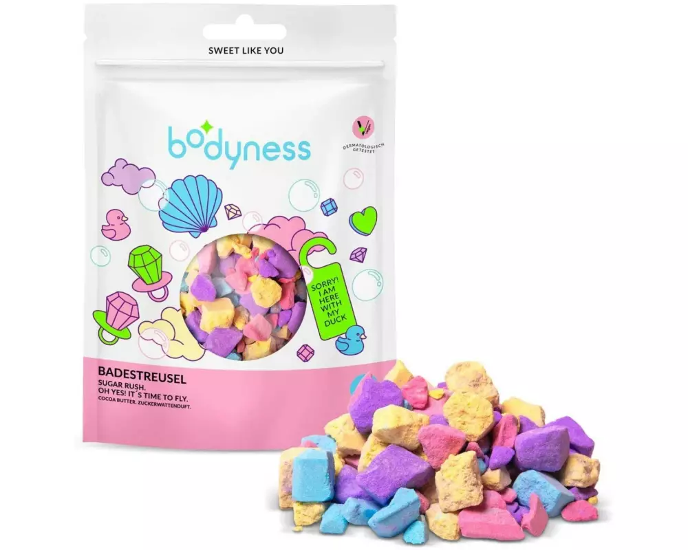 Bodyness Bodyness Badestreusel Sugar Rush 1 Stück, assortiert