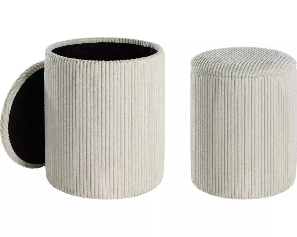 EGLO Hocker Vavatenina 2 Stück, Cream