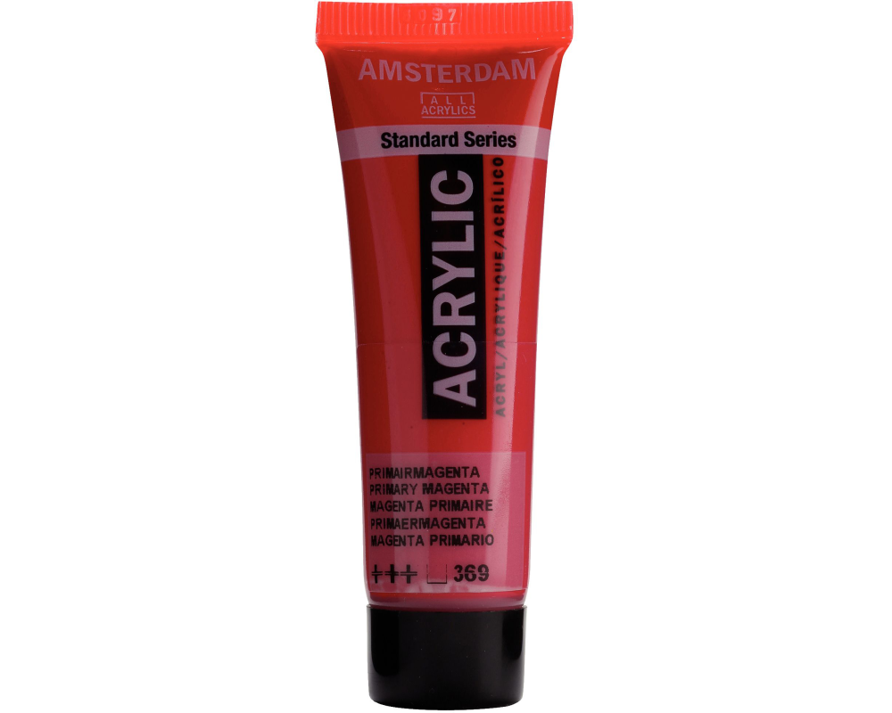 AMSTERDAM Acrylfarbe 20ml 17043690 Primärmagenta 369