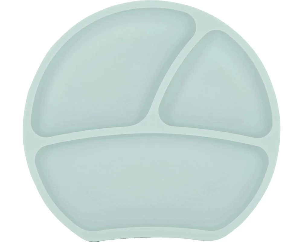 Kindsgut Kinderteller unterteilt Aquamarin