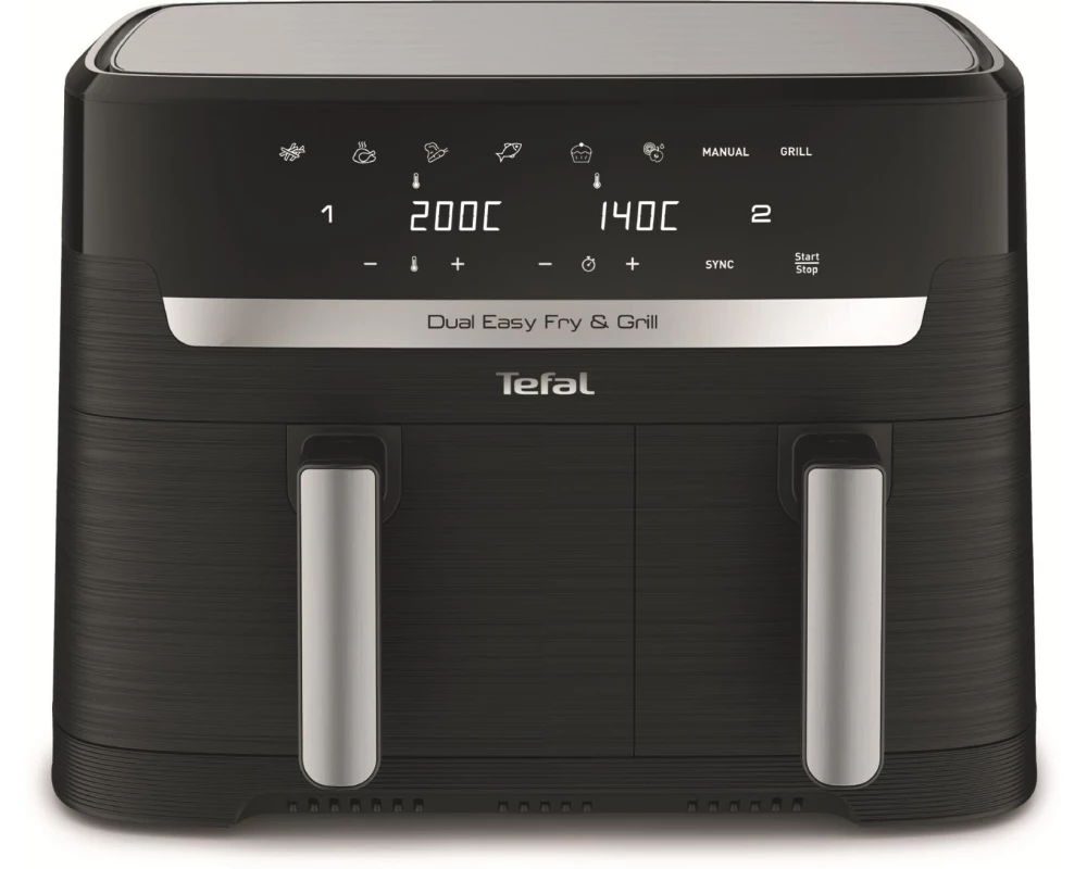 Tefal Heissluft-Fritteuse Dual Easy Fry & Grill EY905N