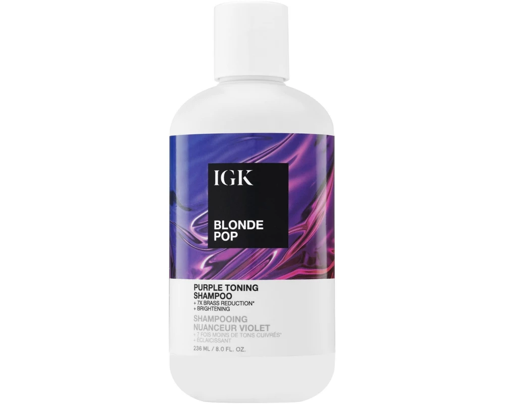 IGK Blonde Pop Purple Toning Shampoo 236 ml