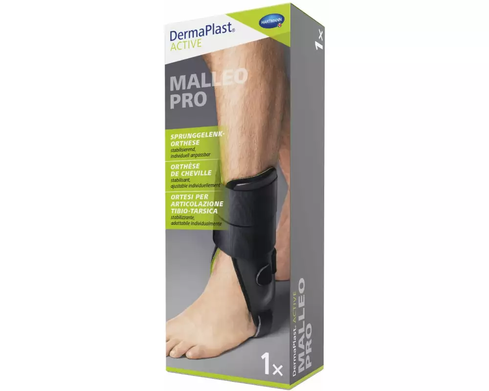 DermaPlast Fussgelenkschiene ACTIVE Malleo Pro rechts