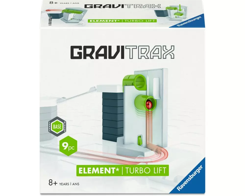 Ravensburger GraviTrax Element Turbo Lift Erweiterung zu Kugelbahn
