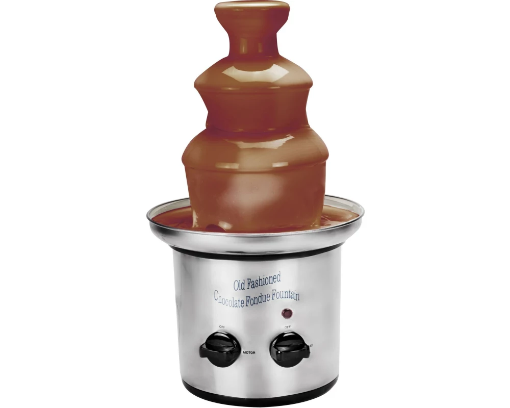Nouvel Schokoladenbrunnen Inox Silber