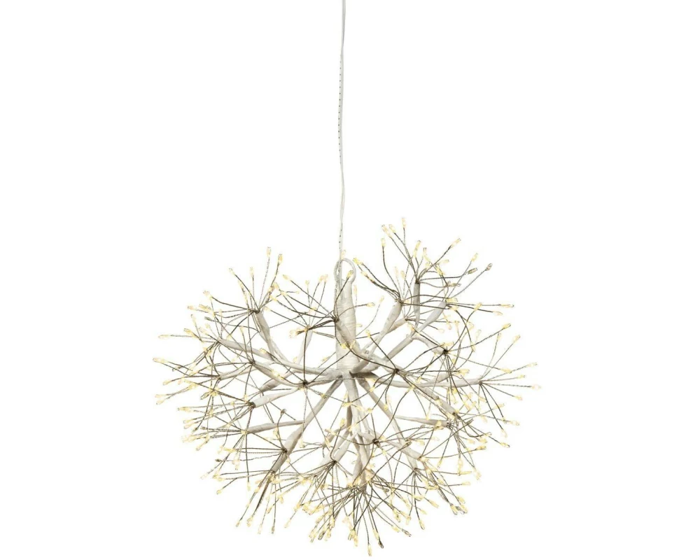 STT Dekolicht Flower Starburst 30 cm, Weiss