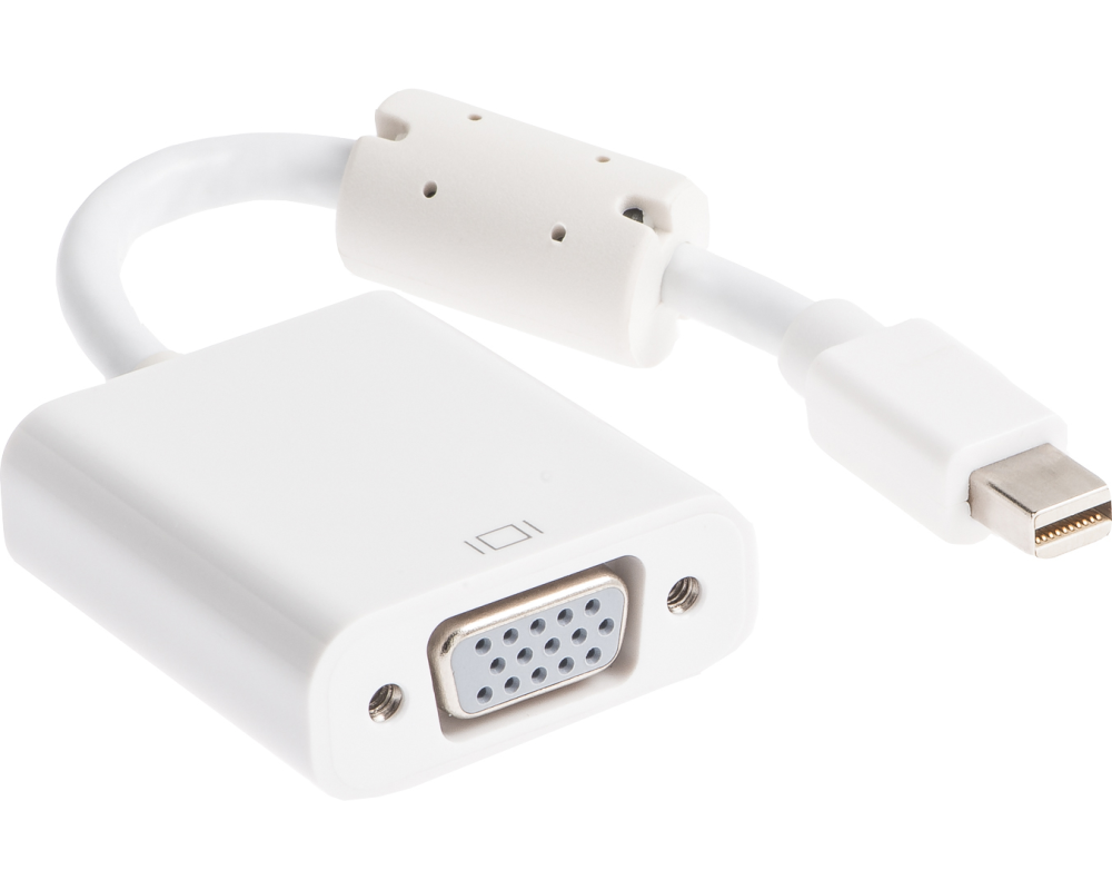 LINK2GO Adapter Mini Disp.-Port-VGA AD4311WP male/female, 15cm
