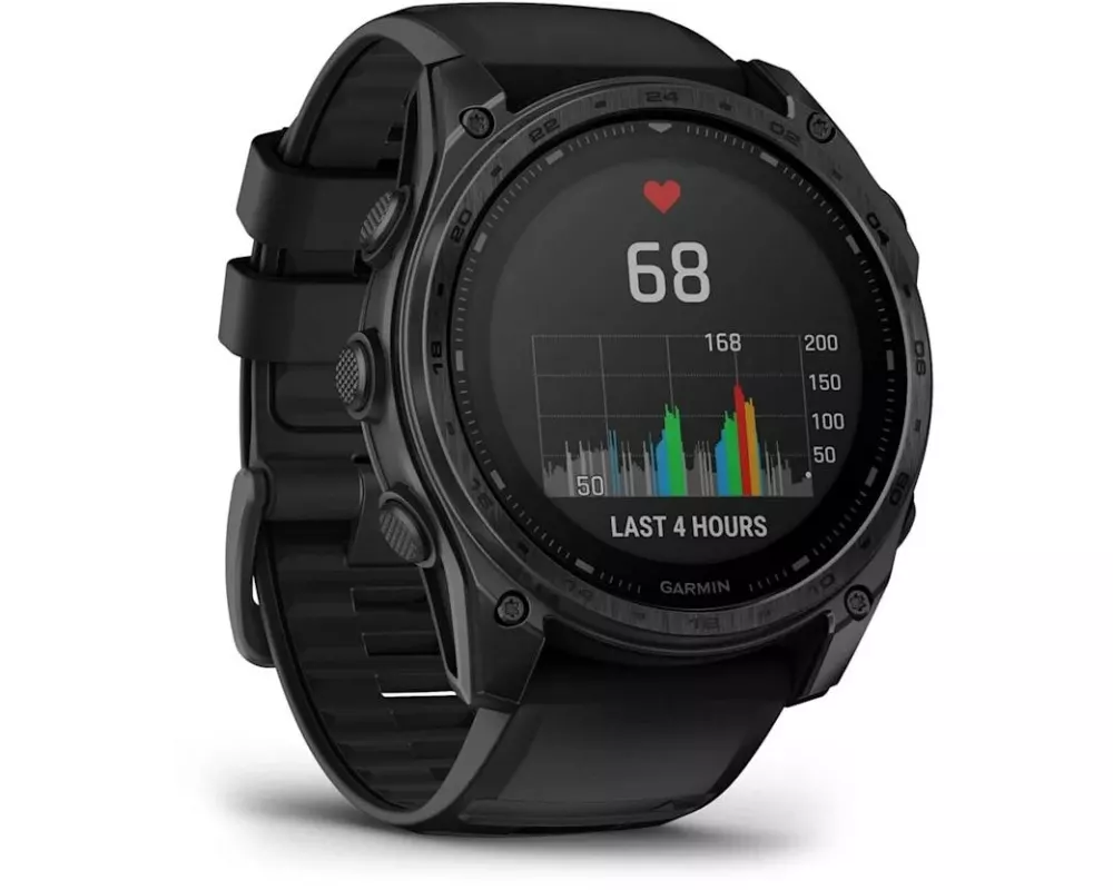 GARMIN GPS-Sportuhr Tactix 8 Solar Elite 51mm, Schwarz